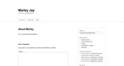 Desktop Screenshot of marleyjay.com